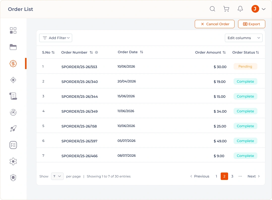 RackNap distributor dashboard showing subscriptions and partner metrics