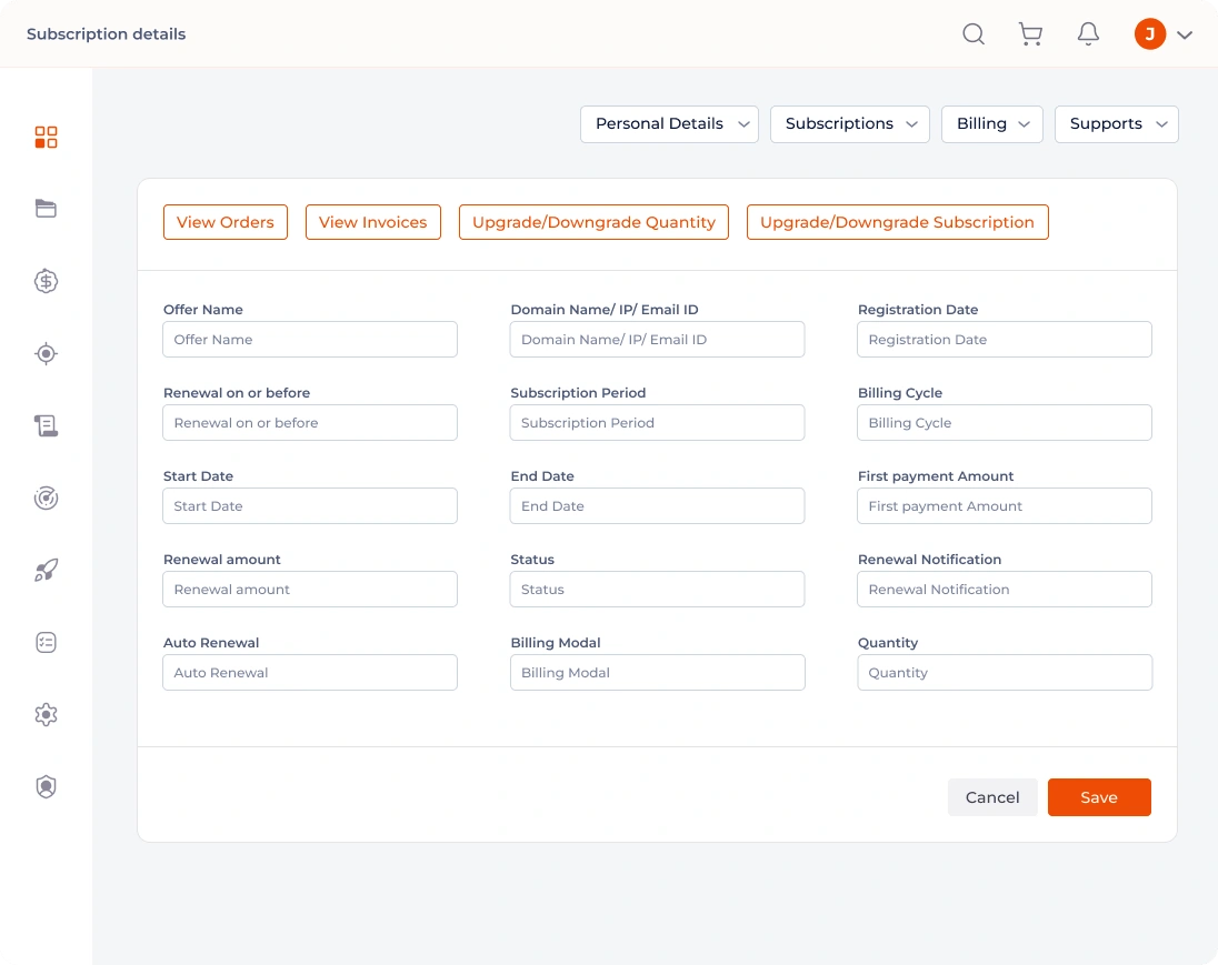 RackNap MSP dashboard showing revenue metrics and activity