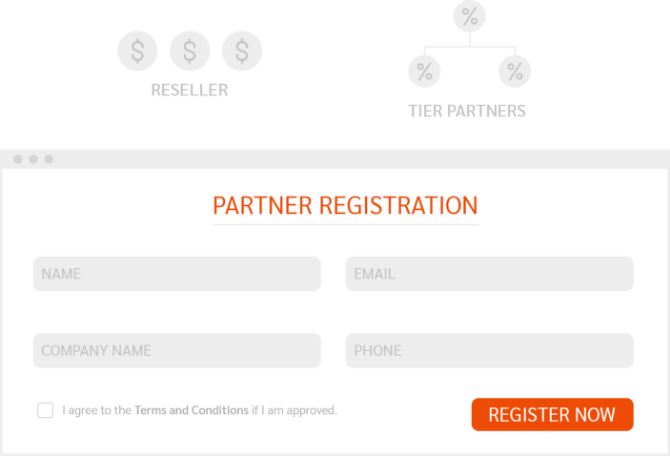 Register multiple partner types