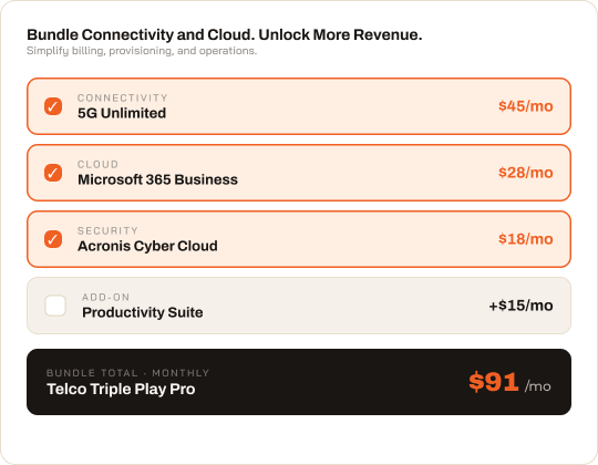 Reseller management interface
